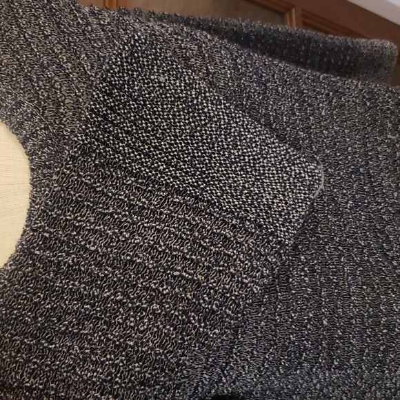 Anthropology Braeve open weave knit sweater open keyhole back - Picture 5 of 8